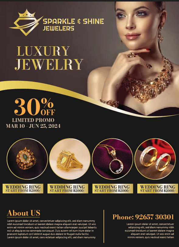 Jewelry Flyer